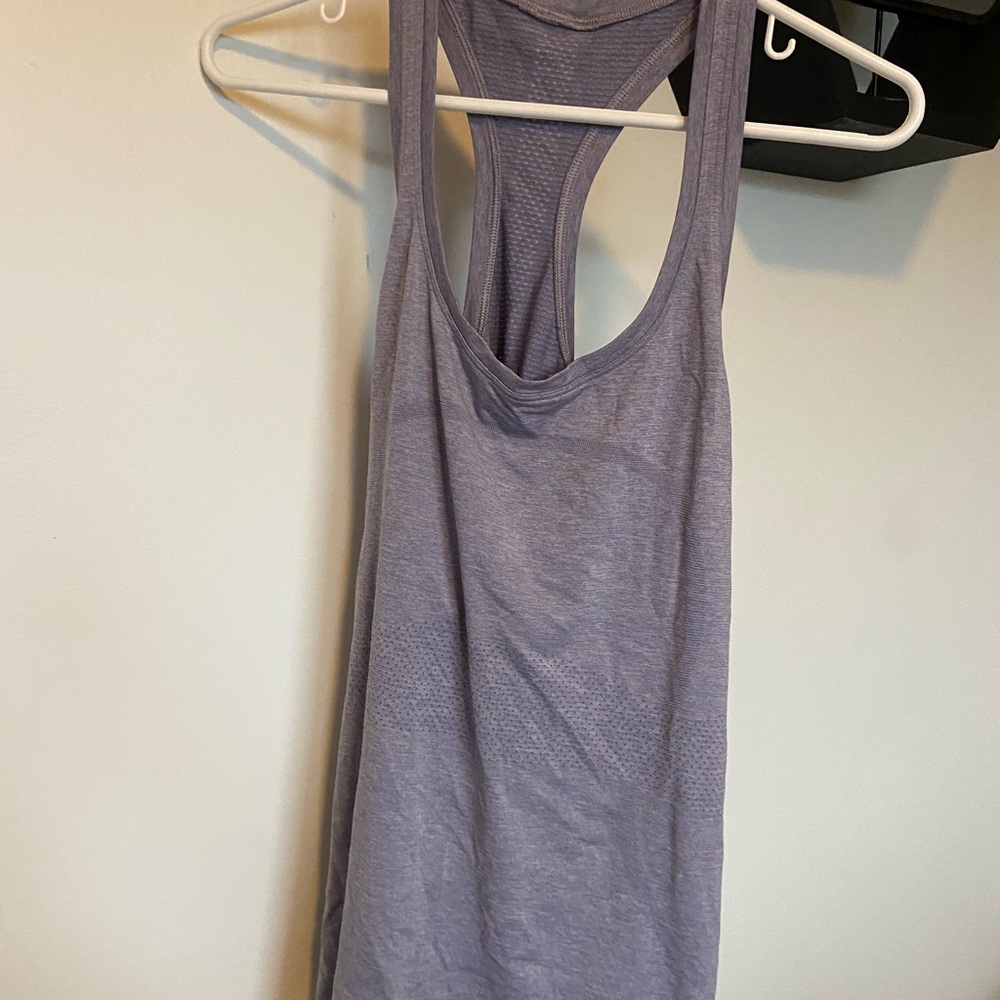 Lilac lululemon tank top